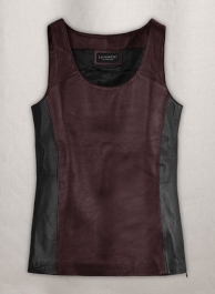 Leather Vest Tank Top Leather Vest Tank Top