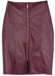Ambrosia Leather Skirt - # 413 Ambrosia Leather Skirt - # 413