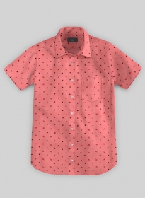 Italian Cotton Ficco Shirt - Half Sleeves