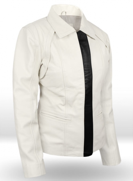 Off White Leather Jacket # 215