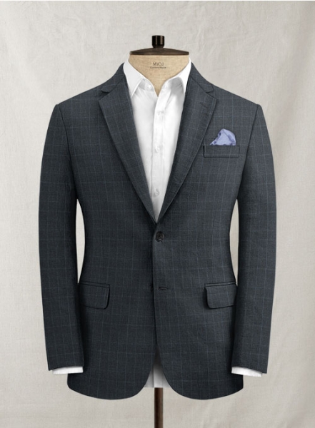 Italian Linen Lunia Checks Suit