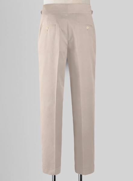European Khaki Chino Gurkha Trousers