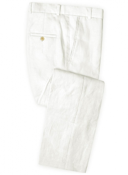 Safari Ivory Cotton Linen Suit