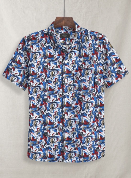 Italian Panti Cotton Shirt - Half Sleeves