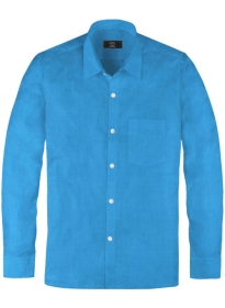 Filafil Poplene Royal Blue Shirt