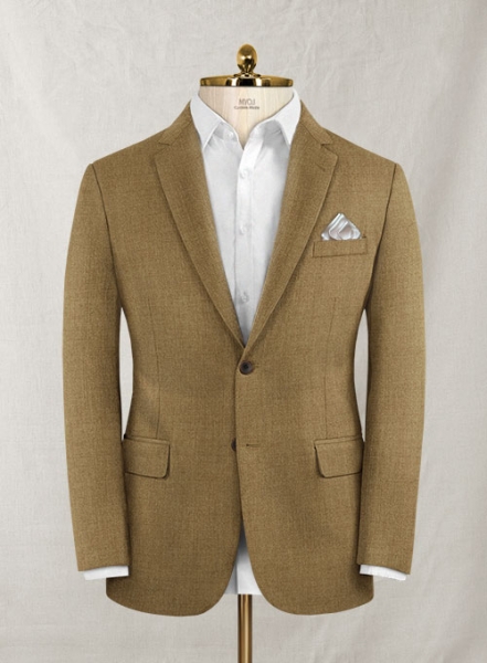 Italian Wool Cashmere Tortilla Brown Jacket