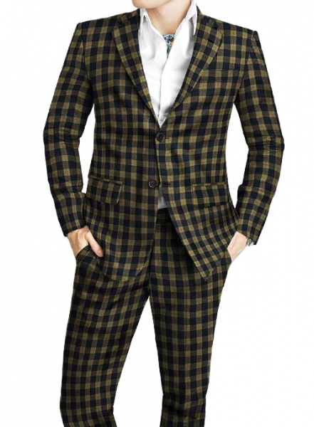 Linton Checks Tweed Suit