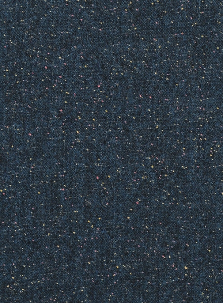 Robin Blue Flecks Donegal Tweed Overcoat