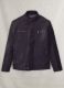 Firefly Moto Purple Biker Leather Jacket