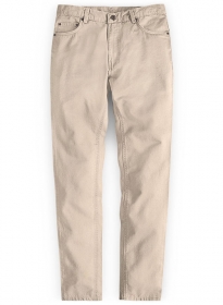 Heavy Khaki Chino Jeans