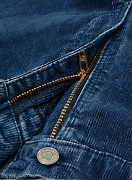 Indigo Corduroy Denim-X Stretch Jeans - Look #428