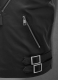 Leather Hood Vest # 309