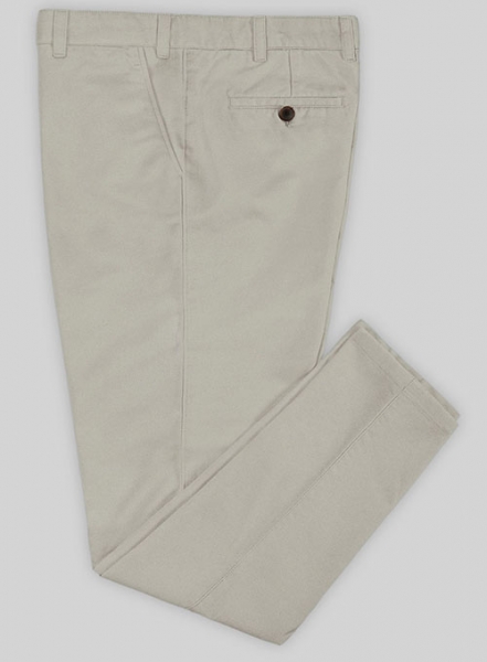 Slate Green Stretch Chino Jeans