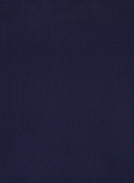 Scabal Navy Blue Wool Pants