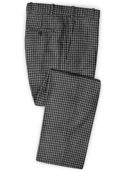 Brook Checks Tweed Pants