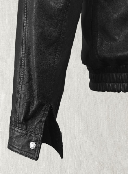 Vintage Bomber Leather Jacket
