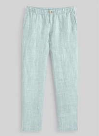 Easy Pants Italian Linen Mint Green
