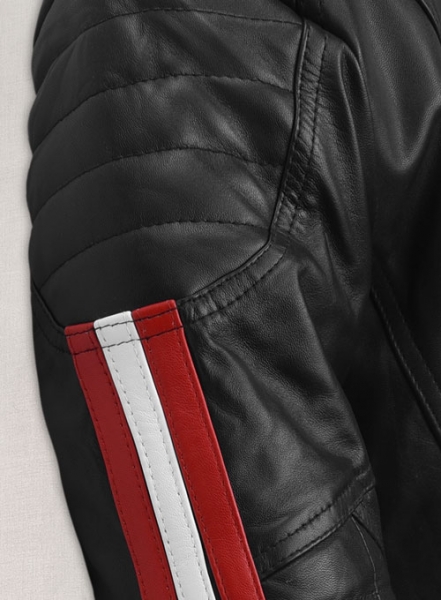 Claire Foy The Girl in the Spider\'s Web Leather Jacket #2