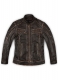 Retro Leather Jacket with Hoodie
