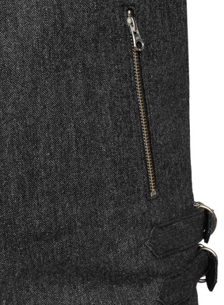 Tweed Leather Combo Jacket # 667