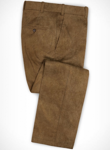Camel Corduroy Pants