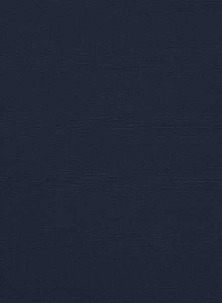 Italian Navy Blue Cotton Stretch Jacket