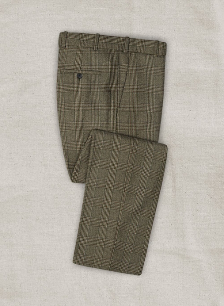 Mandi Checks Tweed Pants