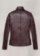 Burgundy Emilia Clarke Last Christmas Leather Jacket