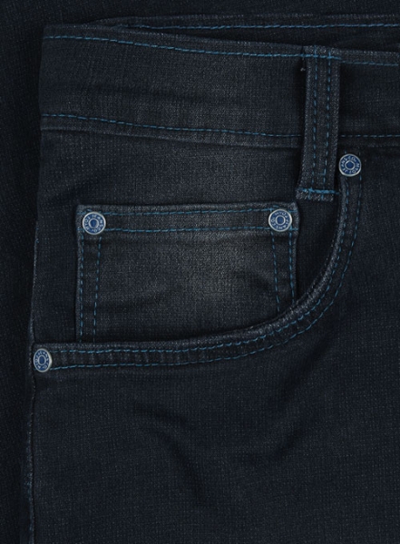 Astro Blue Scrape Wash Stretch Jeans - Look #295