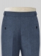 Napolean Stretch Imperial Blue Highland Wool Trousers