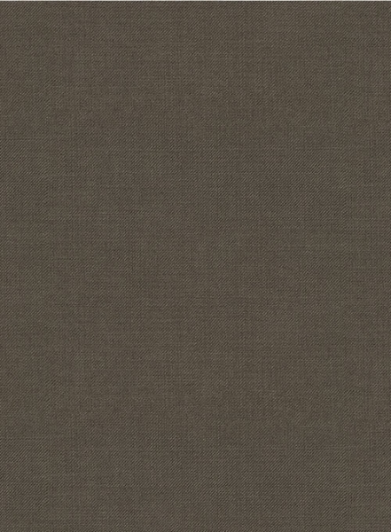 Scabal Bistre Brown Wool Suit