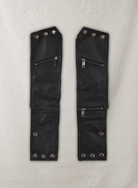 Leather Biker Vest # 333