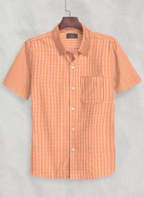 Italian Cotton Patili Shirt - Half Sleeves