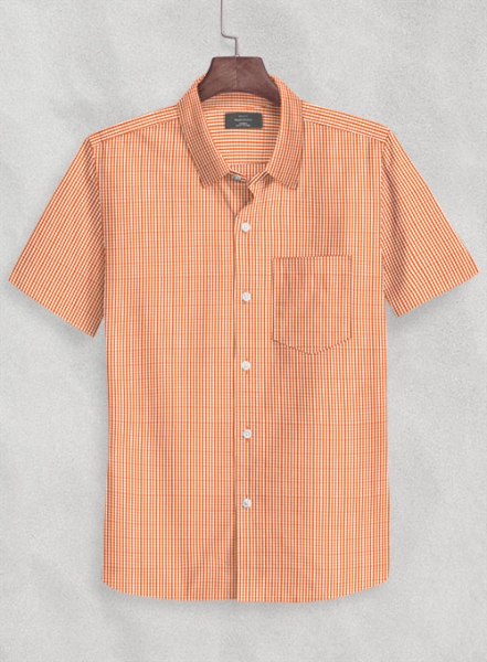 Italian Cotton Patili Shirt - Half Sleeves