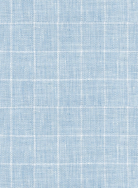 Italian Linen Lusso Blue Jacket