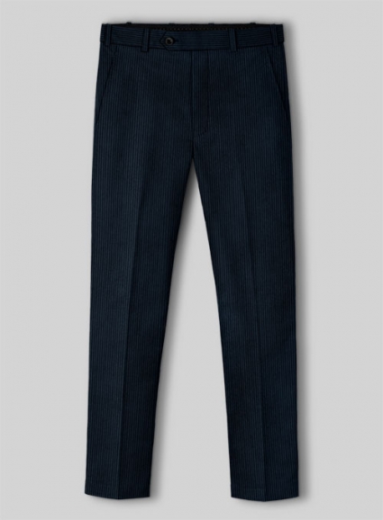 Navy Blue Corduroy Pants