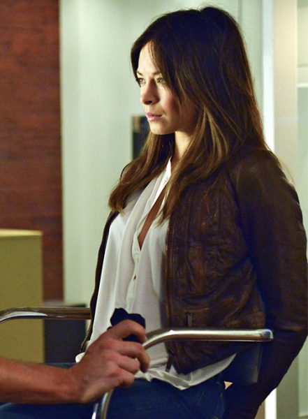Kristin Kreuk Beauty and the Beast Leather Jacket