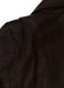 Brown Hannah Quinlivan Skyscraper Leather Jacket