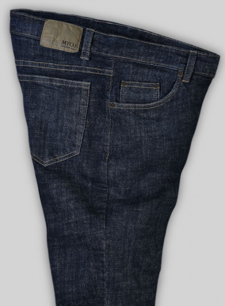 Dodgers Blue Hard Wash Stretch Jeans