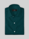 Giza Teal Cotton Shirt- Full Sleeves