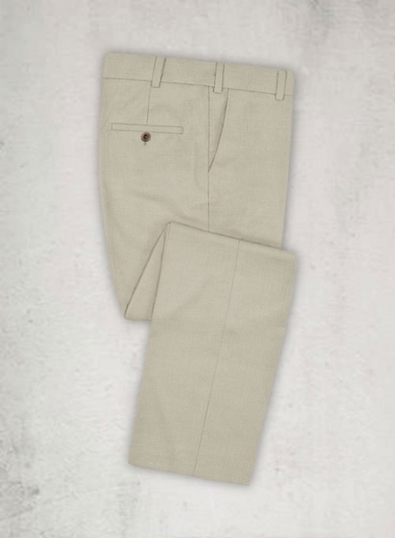 Napolean Muted Khaki Wool Pants