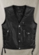 Leather Biker Vest # 350