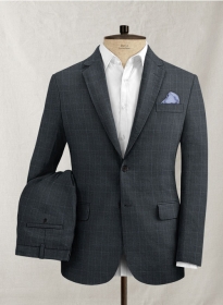 Italian Linen Lunia Checks Suit