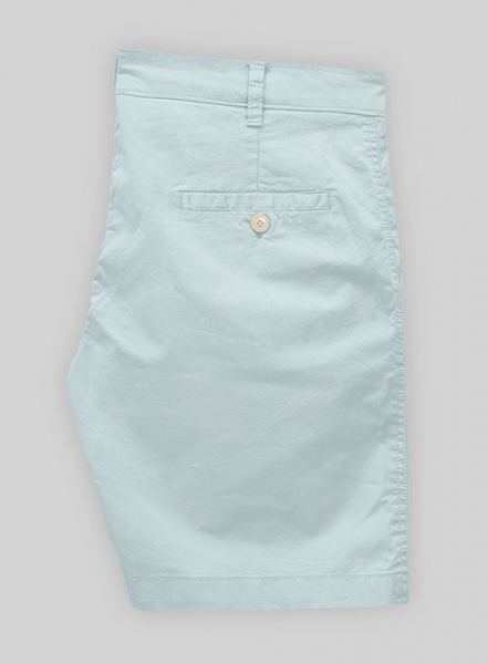 Spring Blue Stretch Summer Weight Chino Shorts