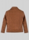 Log Cabin Brown Gigi Hadid Leather Jacket