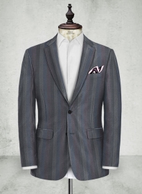 Roger Stripe Wool Jacket