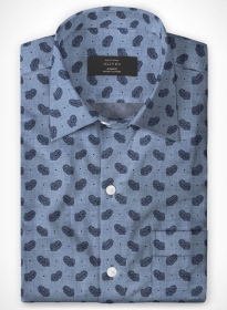 Cotton Carena Paisley Shirt - Full Sleeves