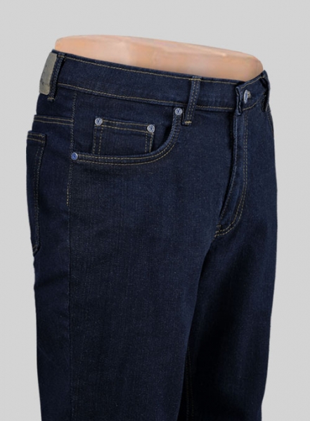 Cove Blue Hard Wash Stretch Jeans