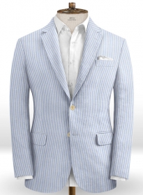 Caccioppoli Seersucker Ido Jacket