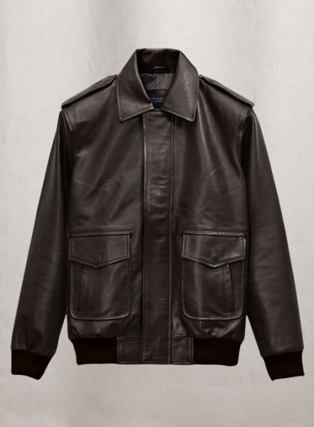 Dark Brown Sylvester Paradise Alley Leather Jacket
